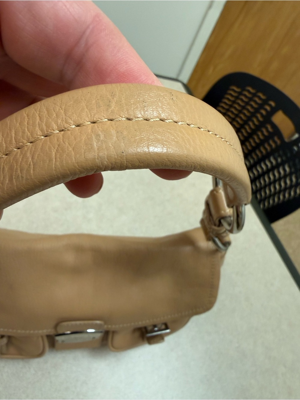 Vintage Prada Calf Rocket Shoulder Bag Y2K READ DESCRIPTION - Picture 4 of 16